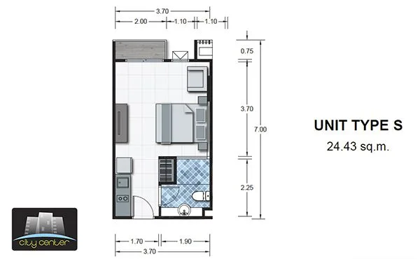 Studio (24 m²)