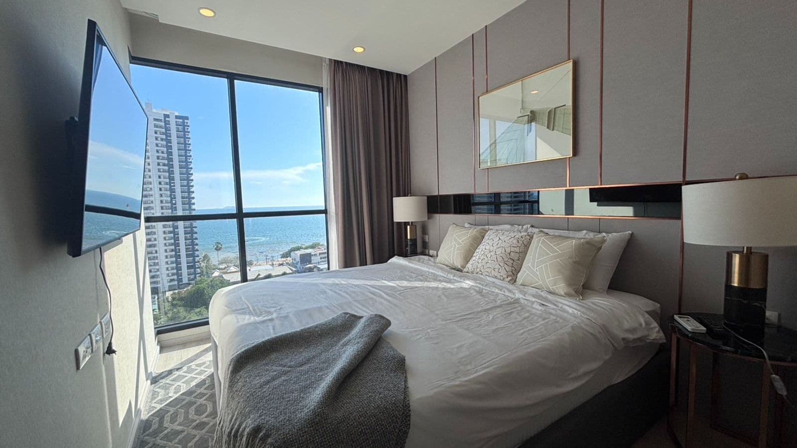 2 bedrooms, 70 m², sea view, Pratumnak