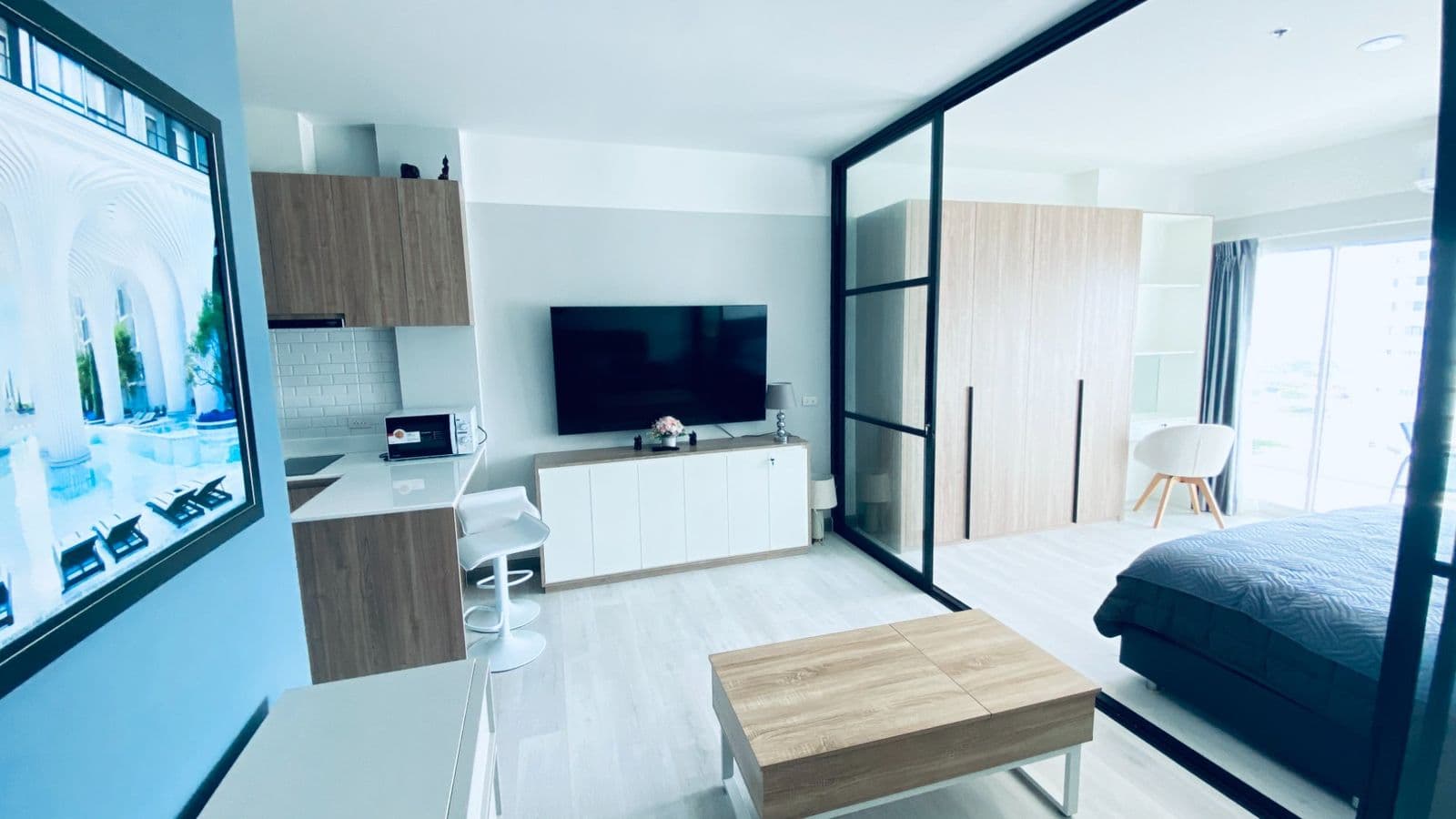1 спальня, 48 м², вид на море и город, Jomtien