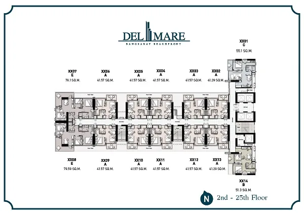 2nd-25th floor