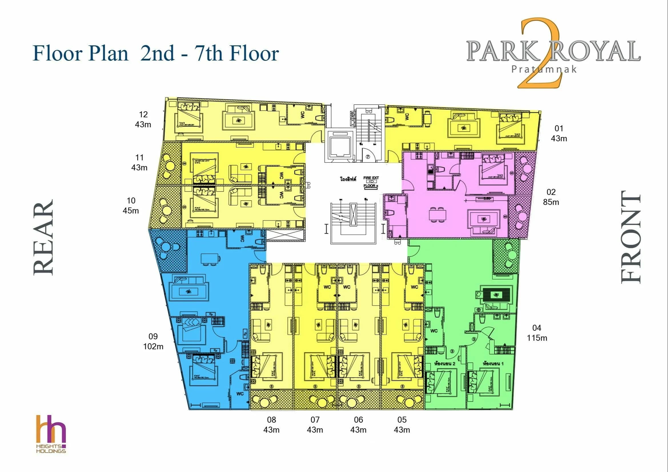 2nd-7th floor