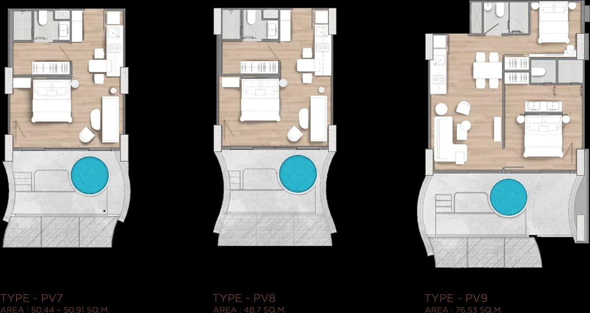 One Bedroom (47 m²)