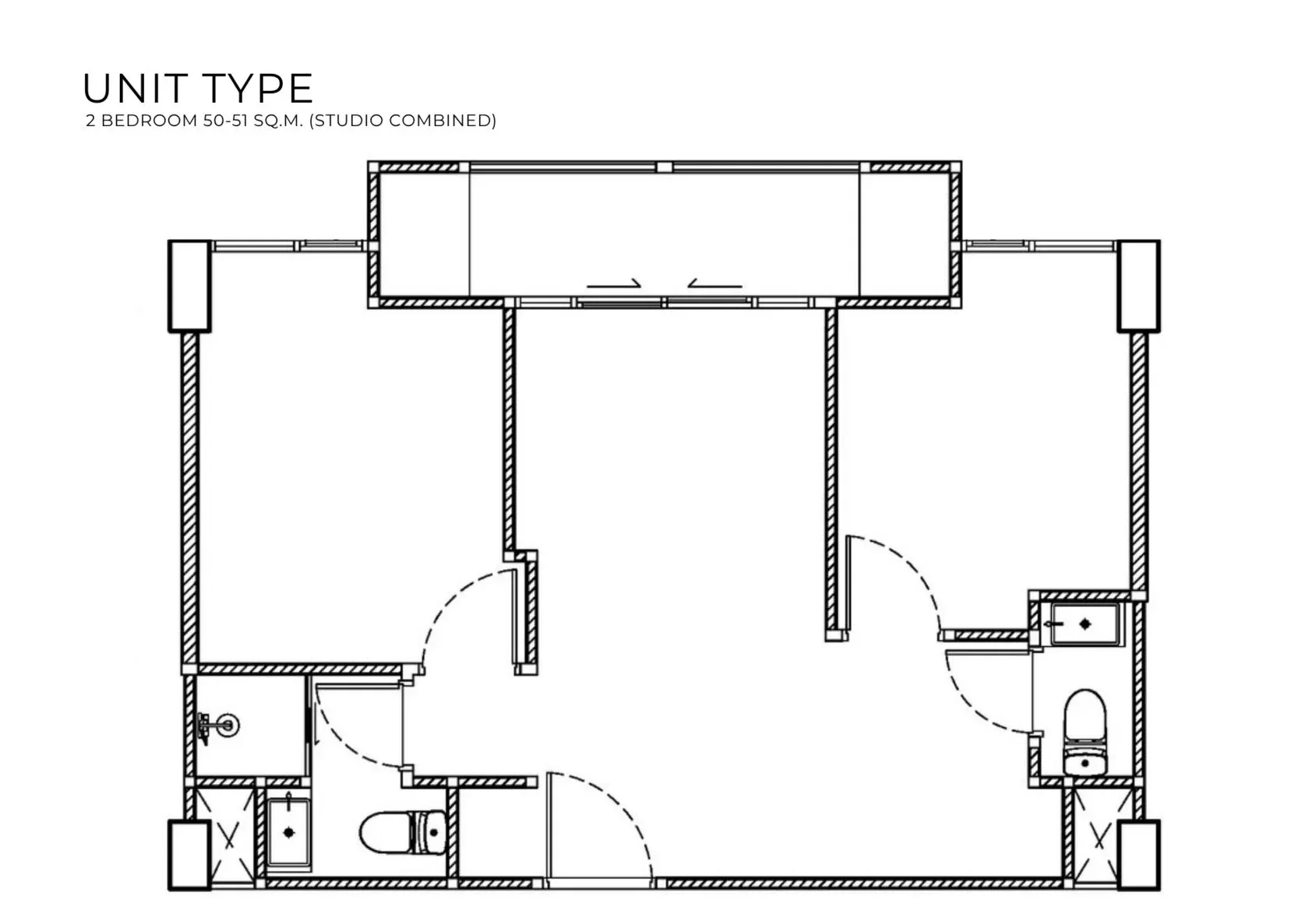 2Bedroom (52 m²)