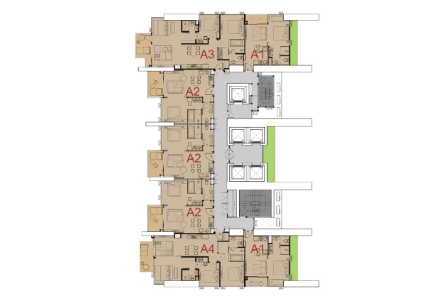 Building A 6th-46th floor