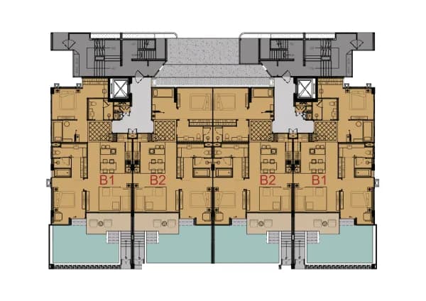 Building B 1st floor