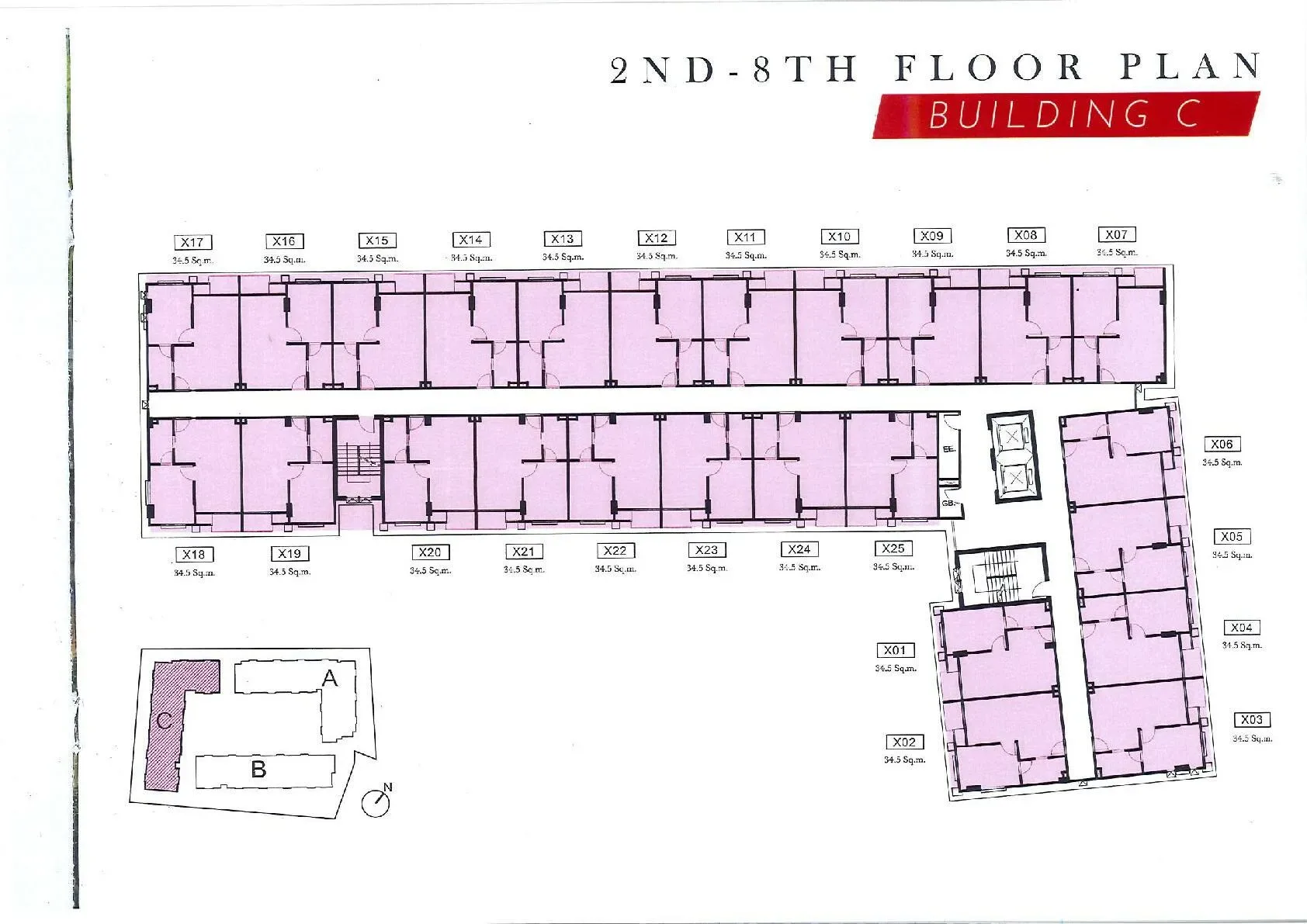 Building C 2nd-8th floor