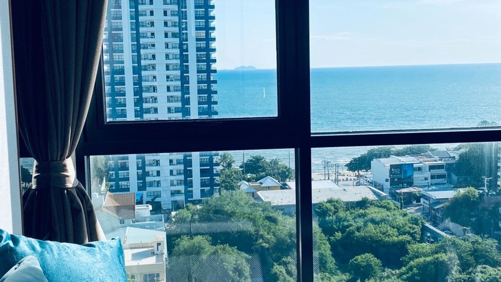 2 bedrooms, 70 m², sea view, Pratumnak
