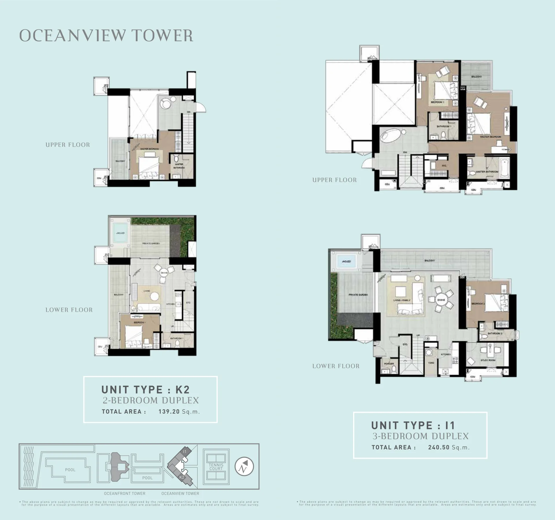 Three Bedroom (217 m²)