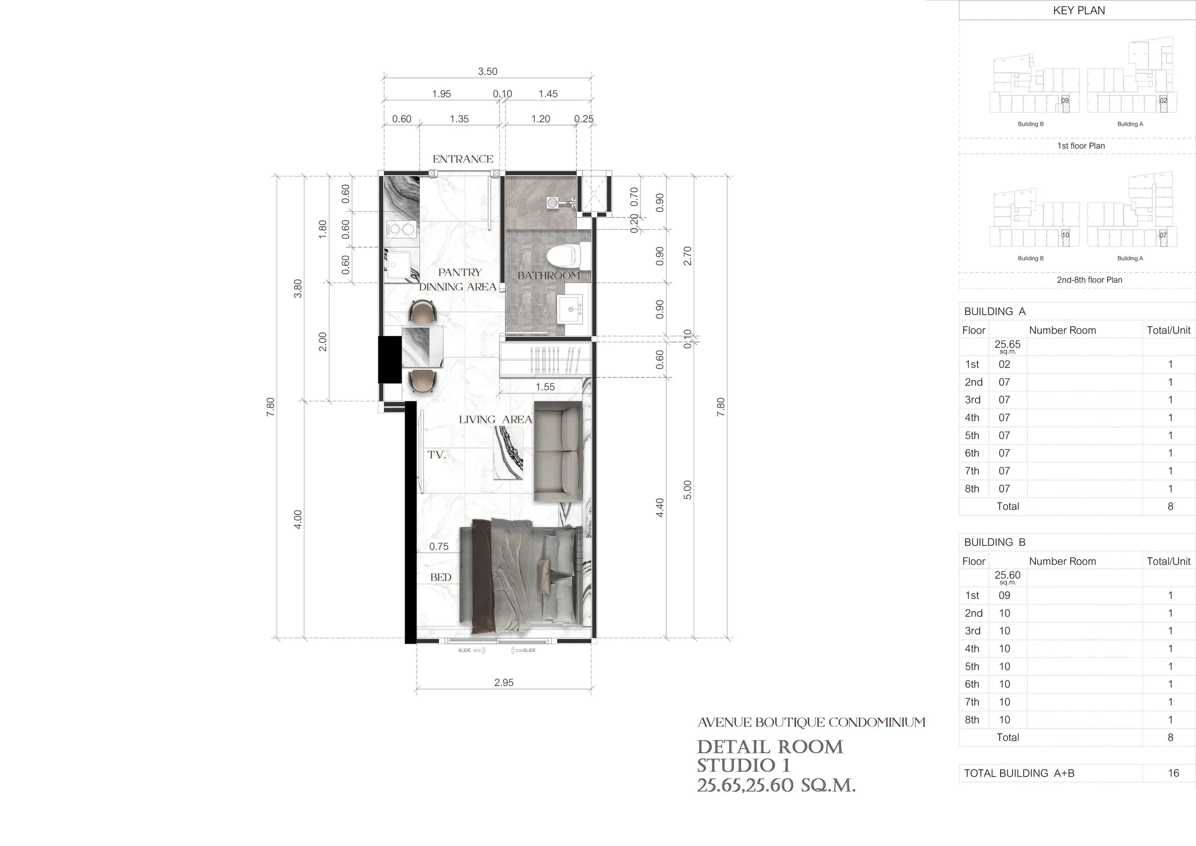 Studio (26 m²)