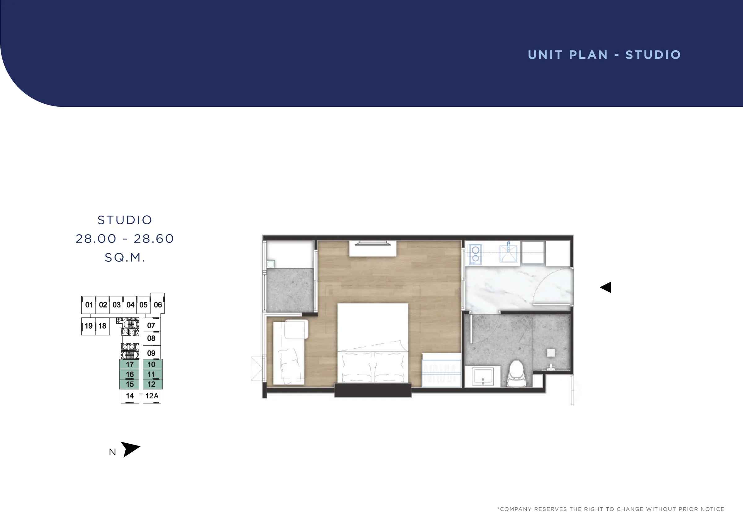Studio (29 m²)